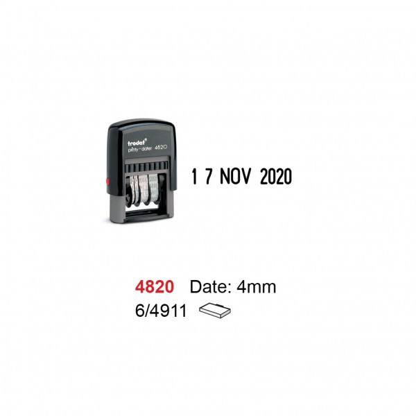 Self Inking Date Stamp 4820